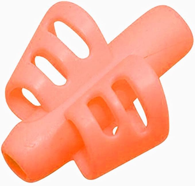 Silicone Pencil Grips Handwriting for Kids - Orang - 3 pieces